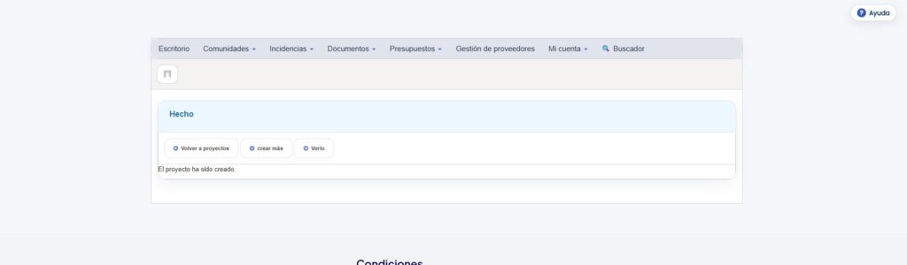 Comunidad ha sido creada